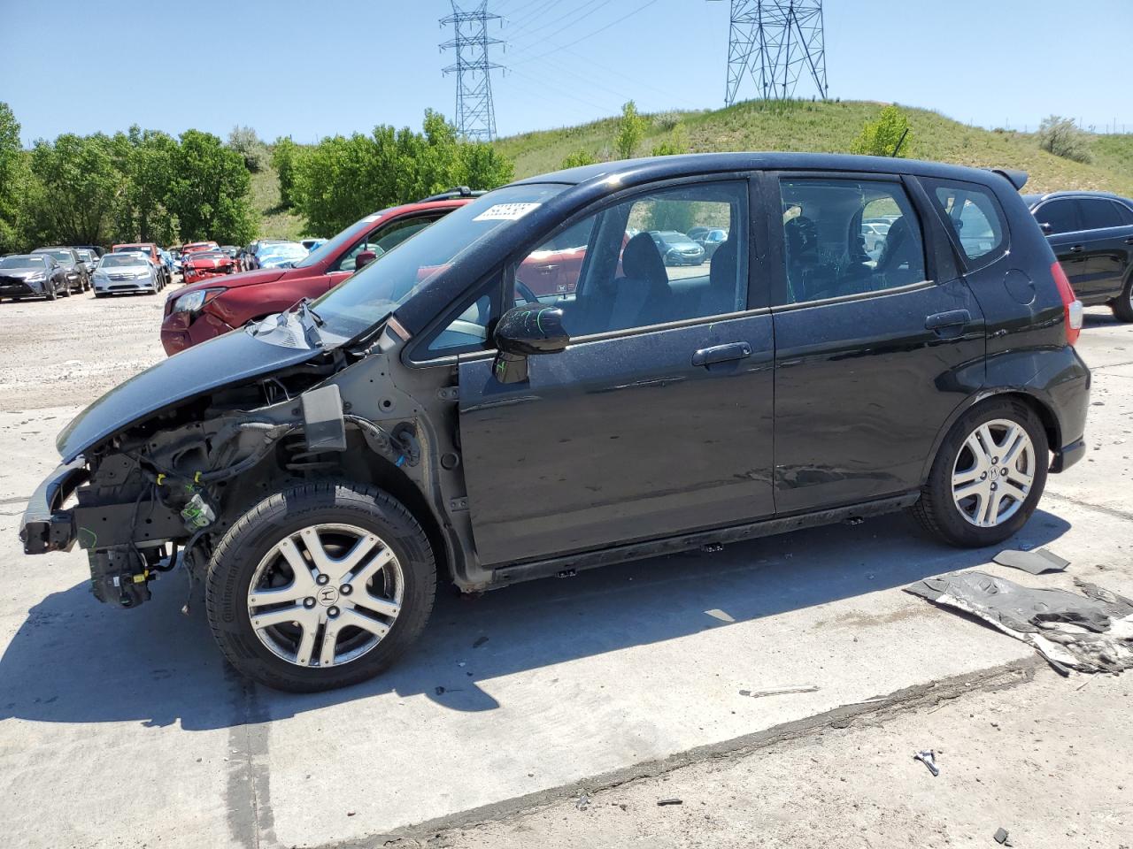2008 Honda Fit Sport на продаже в Littleton, CO - Front End