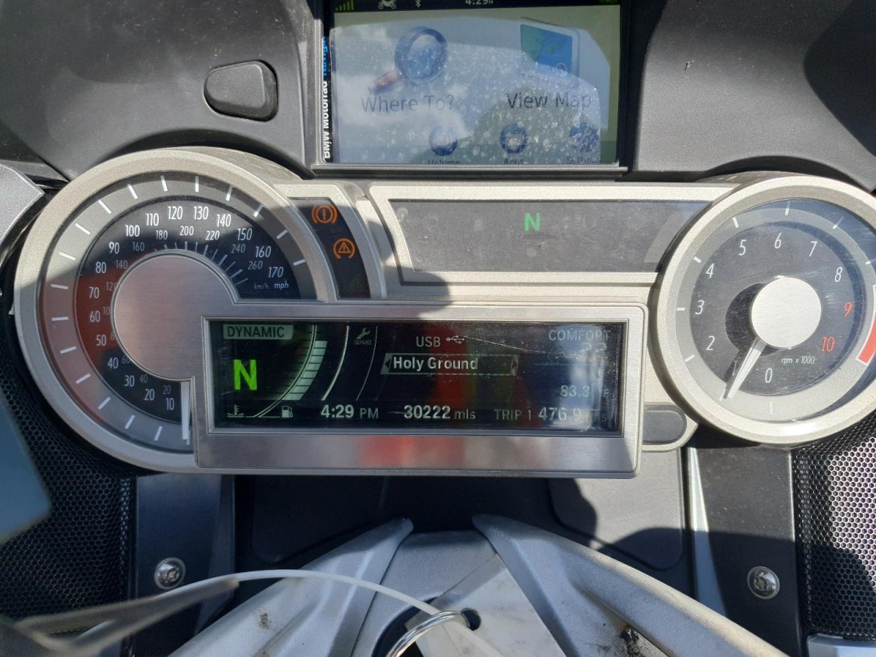 BMW K 2013 VIN WB1061103DZX81369 фото 7