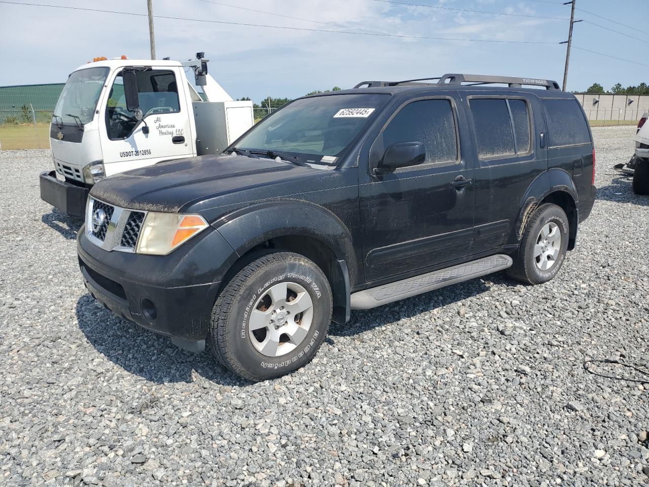 NISSAN PATHFINDER 2007 VIN 5N1AR18WX7C612039