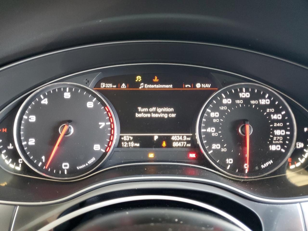 2015 Audi A7 Prestige VIN: WAU2GAFC8FN034725 Lot: 62319995