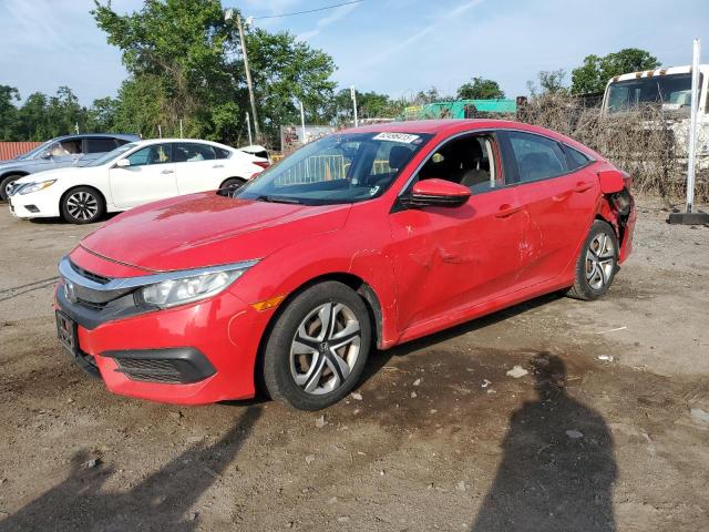  HONDA CIVIC 2017 Red