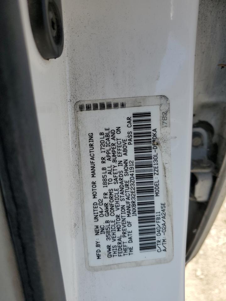 2003 Toyota Corolla Ce VIN: 1NXBR32E23Z041912 Lot: 62794355