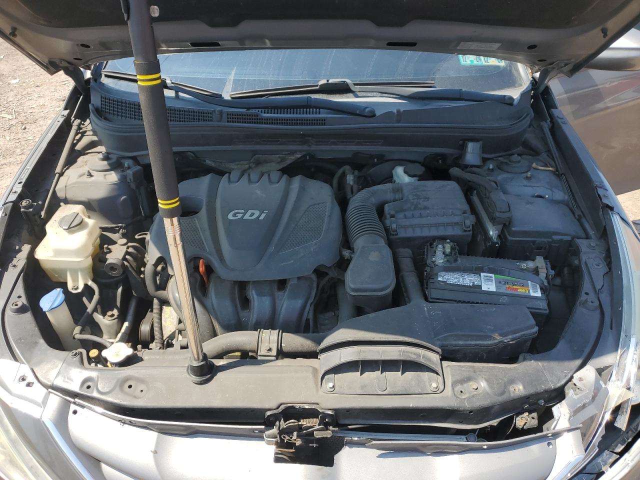 2013 Hyundai Sonata Gls VIN: 5NPEB4ACXDH687917 Lot: 59172835