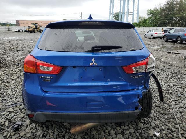 MITSUBISHI OUTLANDER 2017 Синий