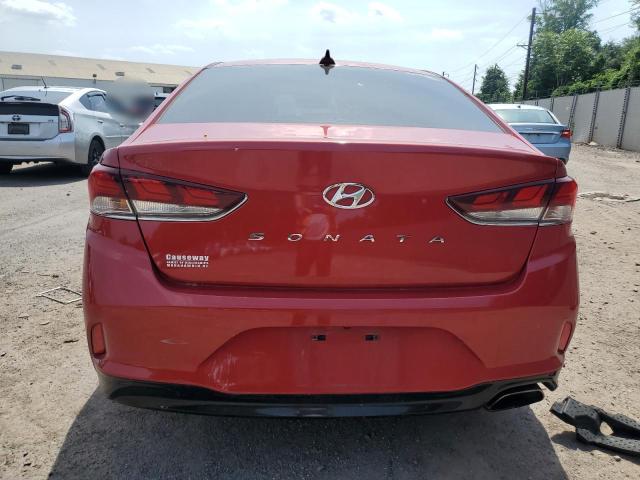  HYUNDAI SONATA 2018 Red