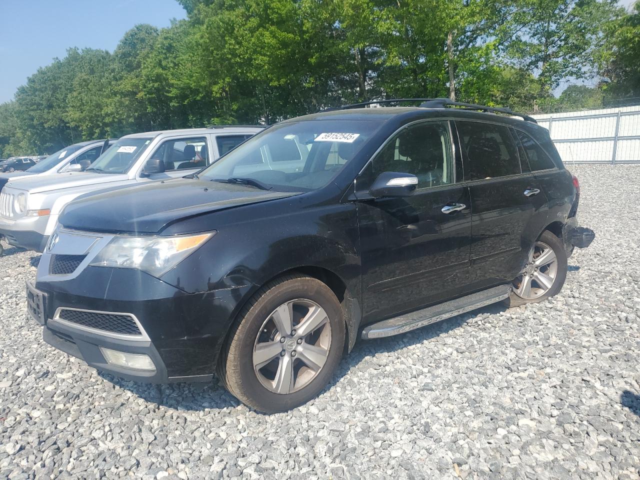 2012 Acura Mdx Technology na sprzedaż w North Billerica, MA - Rear End