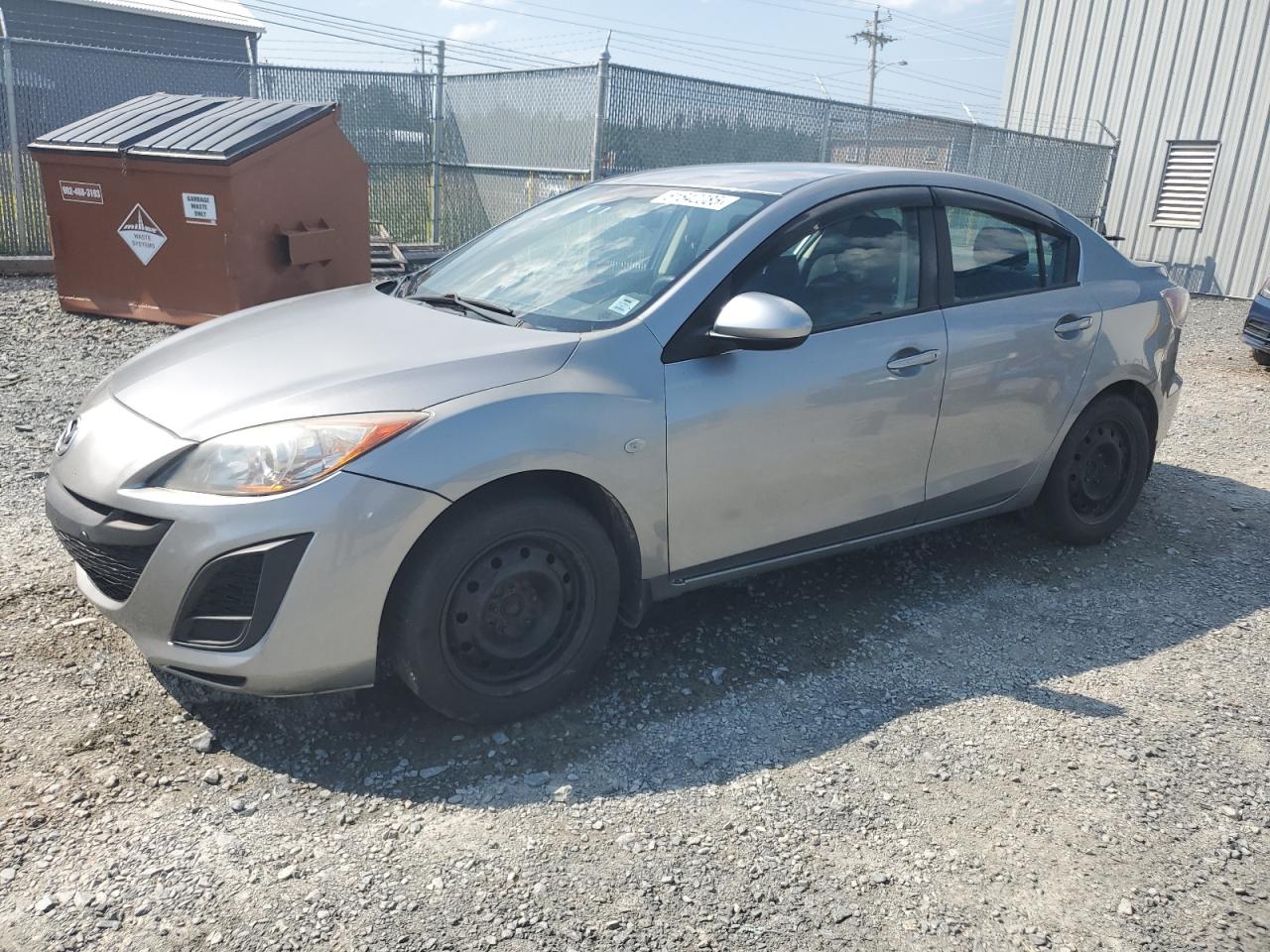 2010 Mazda 3 I silver null gas JM1BL1SFXA1322731 photo #1