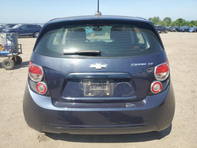 Hatchbacks CHEVROLET SONIC 2015 Blue