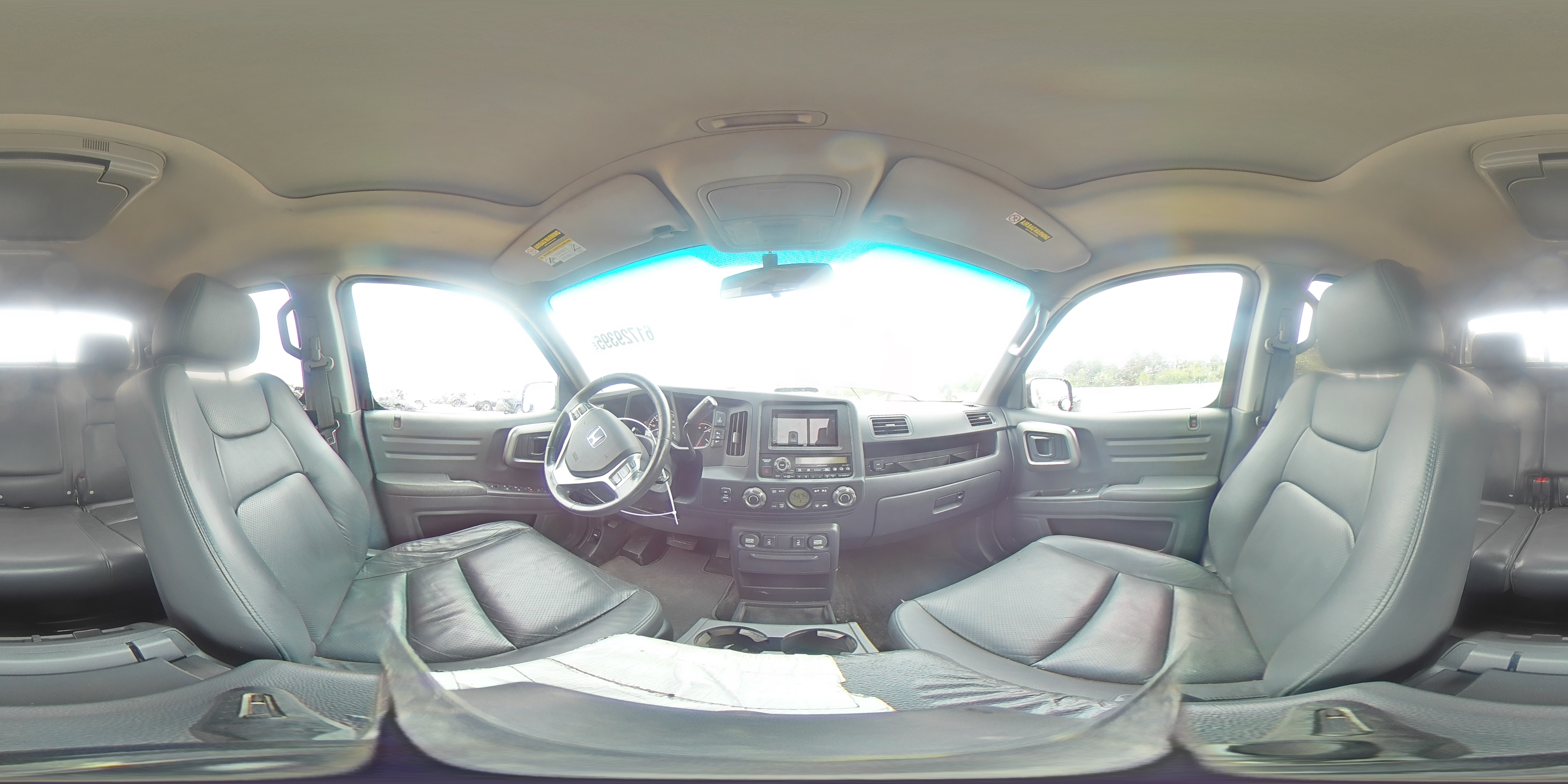 2012 Honda Ridgeline Rtl VIN: 5FPYK1F55CB457664 Lot: 61729395