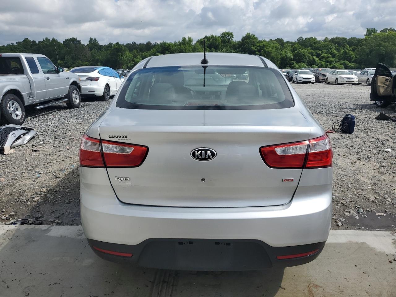 2013 Kia Rio Lx VIN: KNADM4A35D6205206 Lot: 60998135