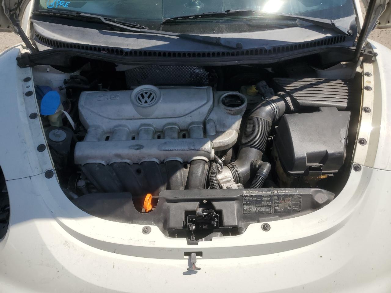 2007 Volkswagen New Beetle Triple White VIN: 3VWFF31Y67M416556 Lot: 62111245