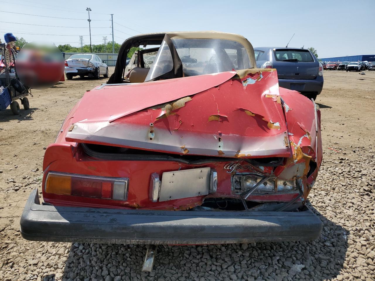 1982 Alfa Romeo Veloce 2000 Spider VIN: ZARBA541XC1014224 Lot: 58939635