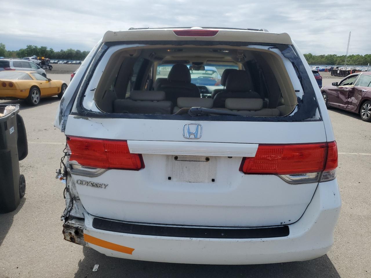 2010 Honda Odyssey Exl VIN: 5FNRL3H65AB032440 Lot: 61971135