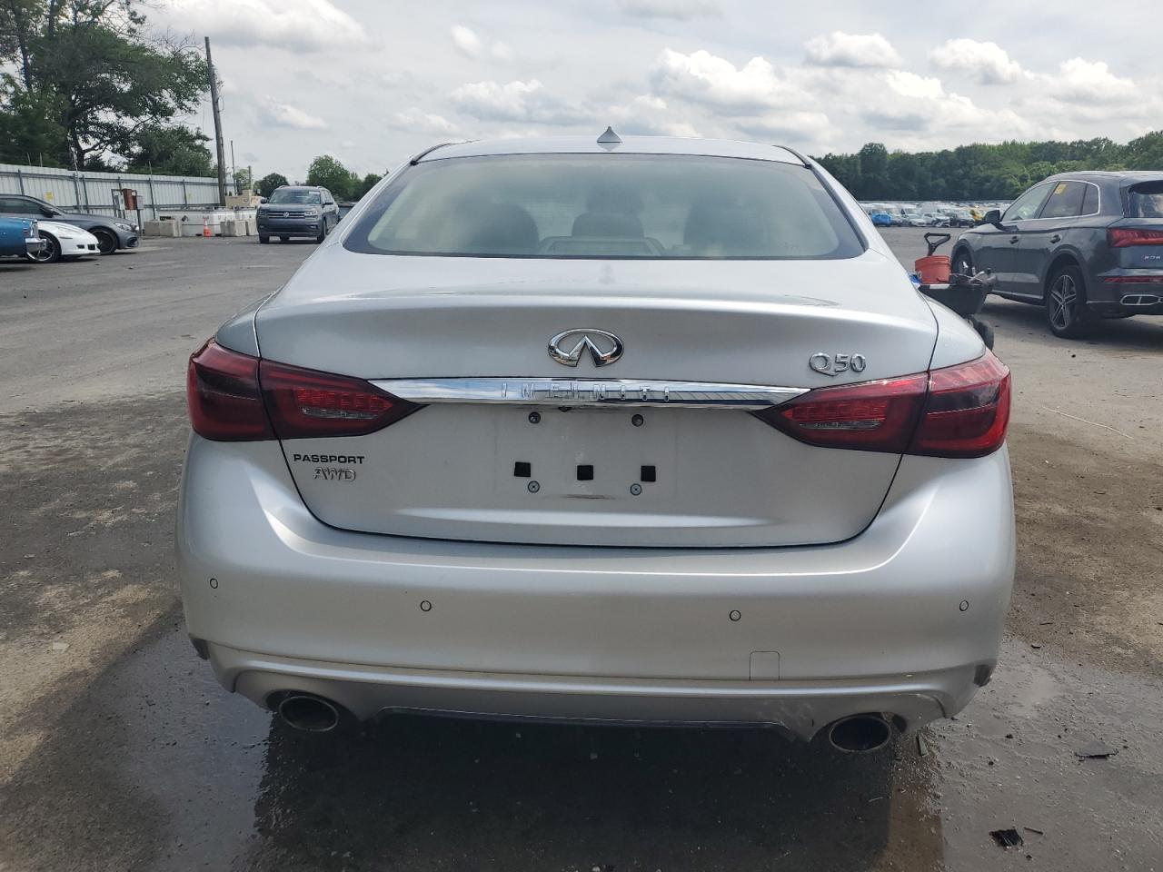 2019 Infiniti Q50 Luxe VIN: JN1EV7AR1KM593914 Lot: 57825555