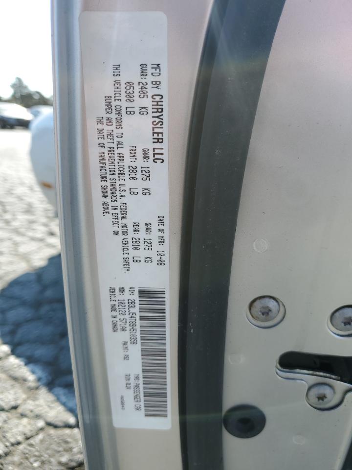 2009 Dodge Challenger R/T VIN: 2B3LJ54T89H510358 Lot: 62936525