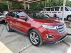 2017 Ford Edge Titanium   de vânzare în Hueytown, AL - Front End