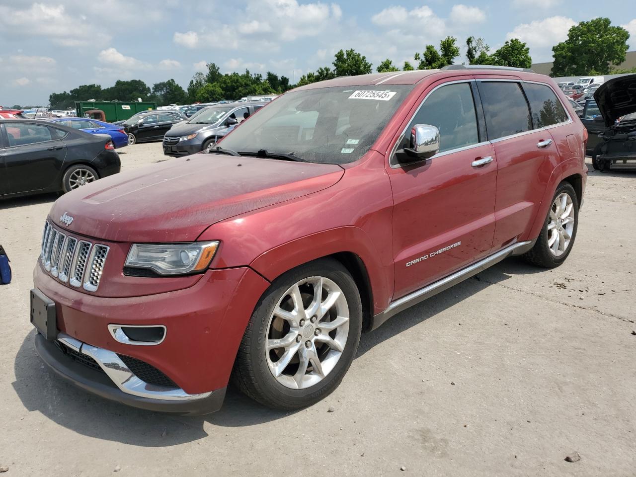 2014 Jeep Grand Cherokee Summit brown null gas 1C4RJFJT1EC100405 photo #1
