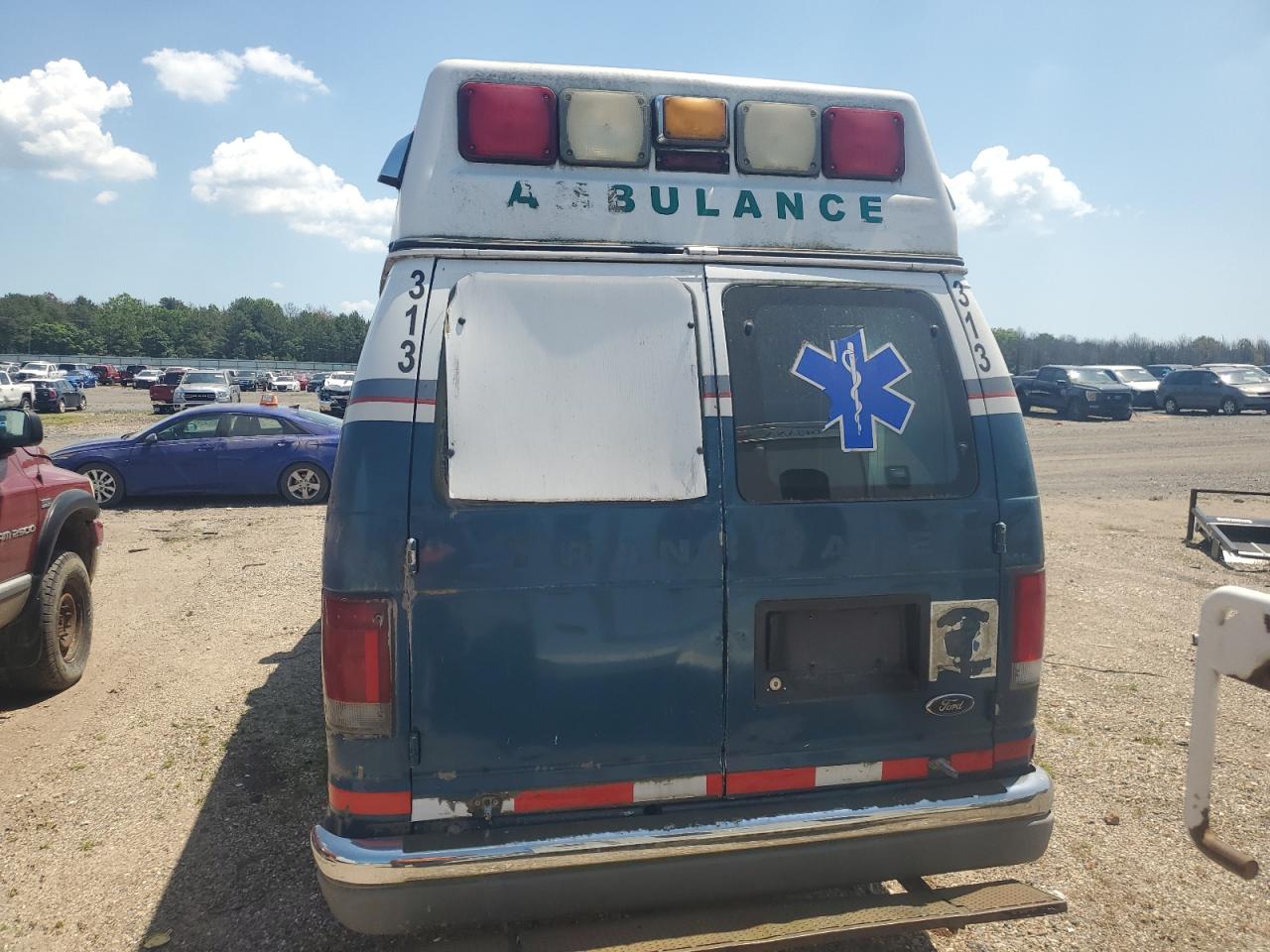2003 Ford Econoline E350 Super Duty Van VIN: 1FDSS34F83HA67580 Lot: 62310955