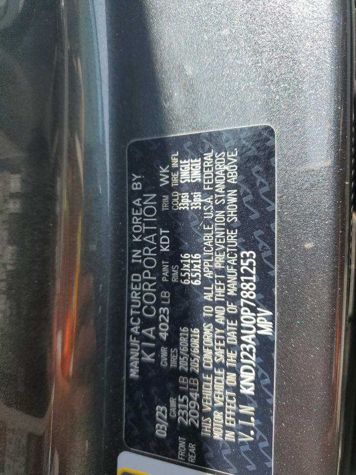 2023 Kia Soul Lx VIN: KNDJ23AU0P7881253 Lot: 61690375