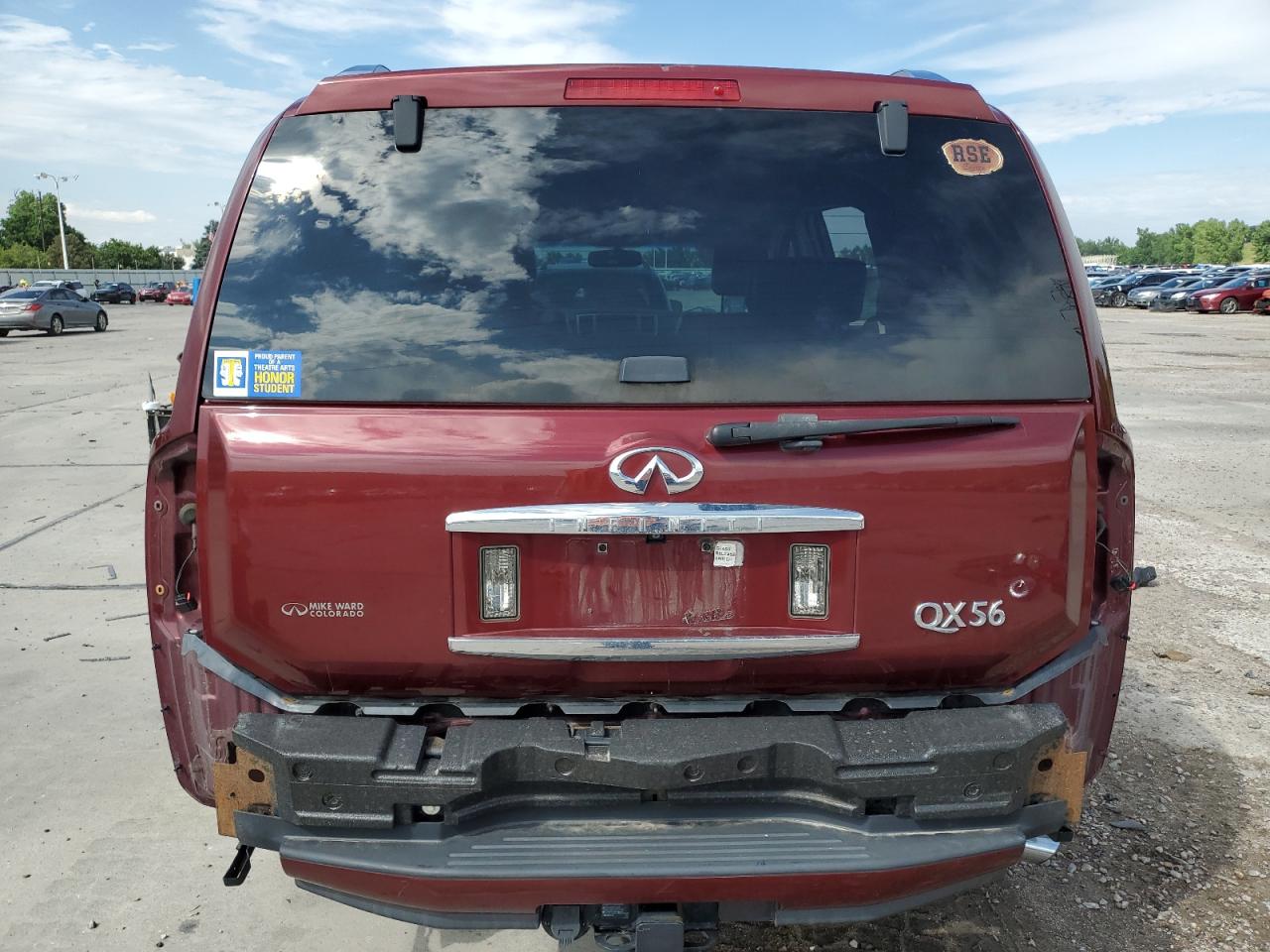 2010 Infiniti Qx56 VIN: 5N3ZA0NE0AN907699 Lot: 62142065