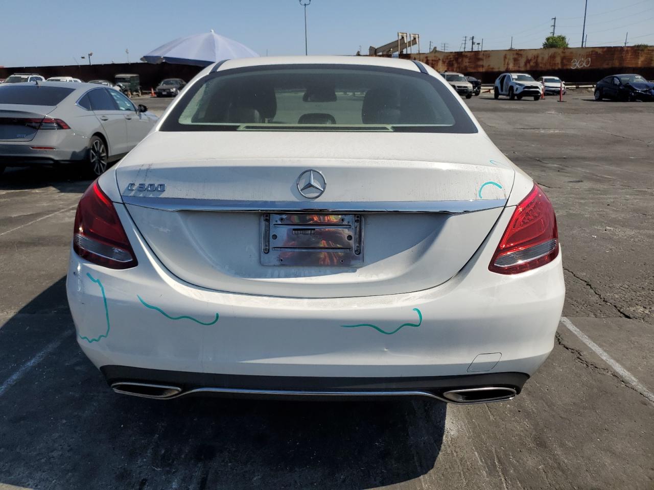 2017 Mercedes-Benz C 300 VIN: 55SWF4JB8HU196944 Lot: 62651085