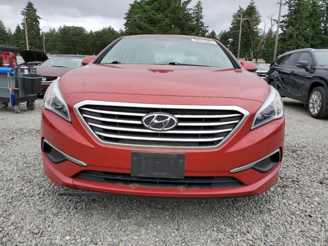  HYUNDAI SONATA 2017 Red
