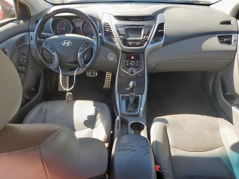  HYUNDAI ELANTRA 2014 Red