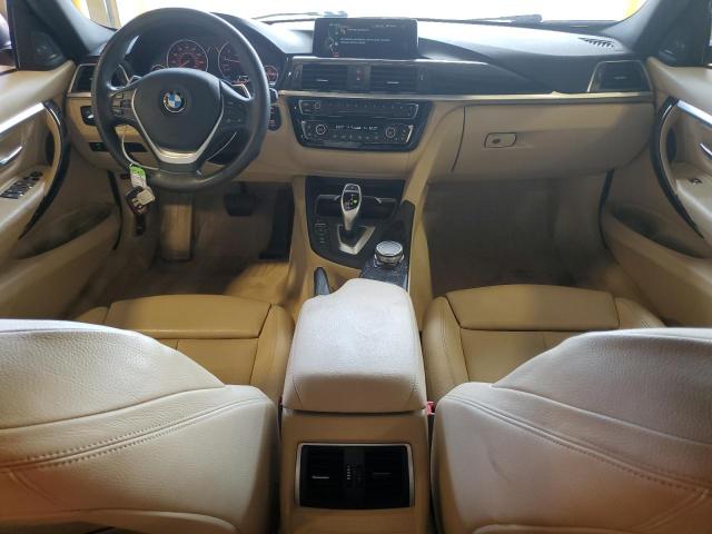  BMW 3 SERIES 2016 Czerwony