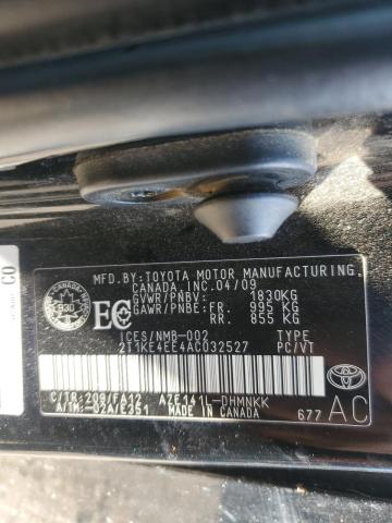 2010 TOYOTA COROLLA MATRIX S
