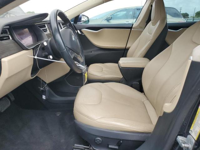 Hatchbacks TESLA MODEL S 2014 Blue