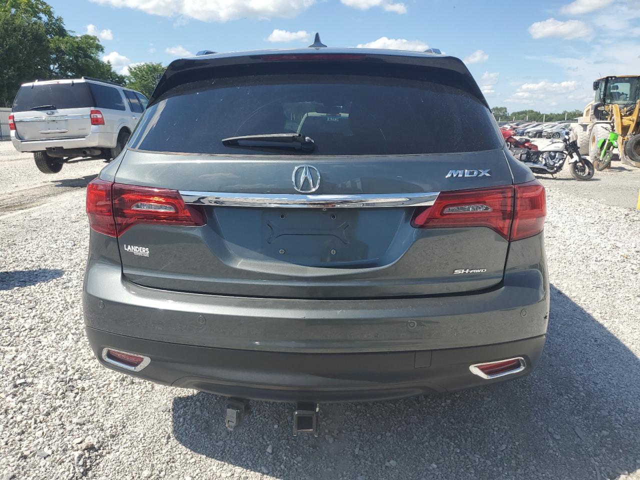 ACURA MDX 2016 VIN 5FRYD4H99GB043246 zdjęcie 6