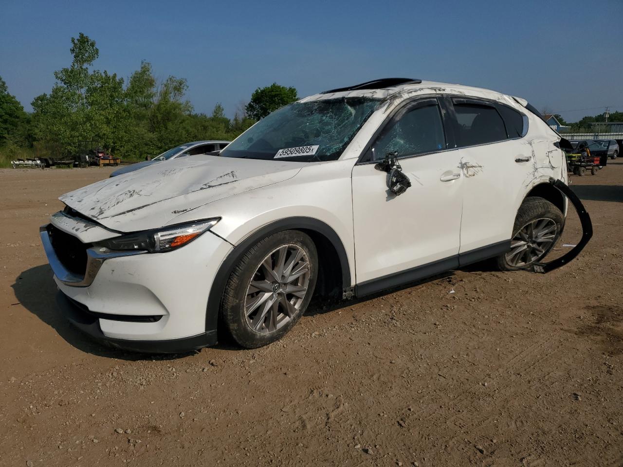 2021 Mazda Cx-5 Grand Touring for Sale in Columbia Station, OH - Rollover
