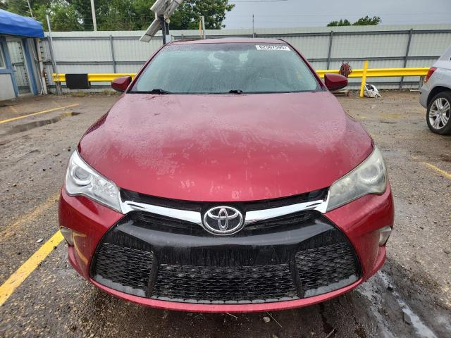  TOYOTA CAMRY 2015 Red