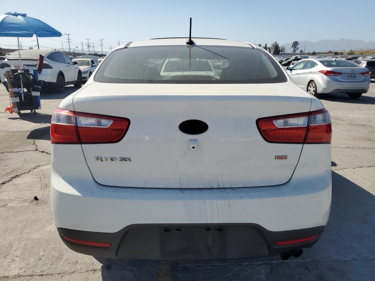 2012 Kia Rio Ex VIN: KNADN4A34C6053978 Lot: 61275565