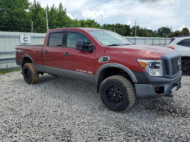Pickups NISSAN TITAN 2016 Burgundy
