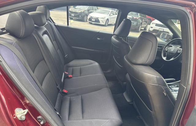 Sedans HONDA ACCORD 2017 Burgundy