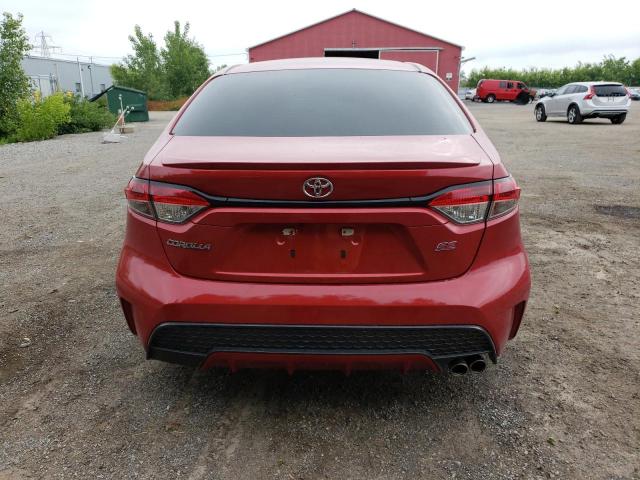  TOYOTA COROLLA 2020 Красный