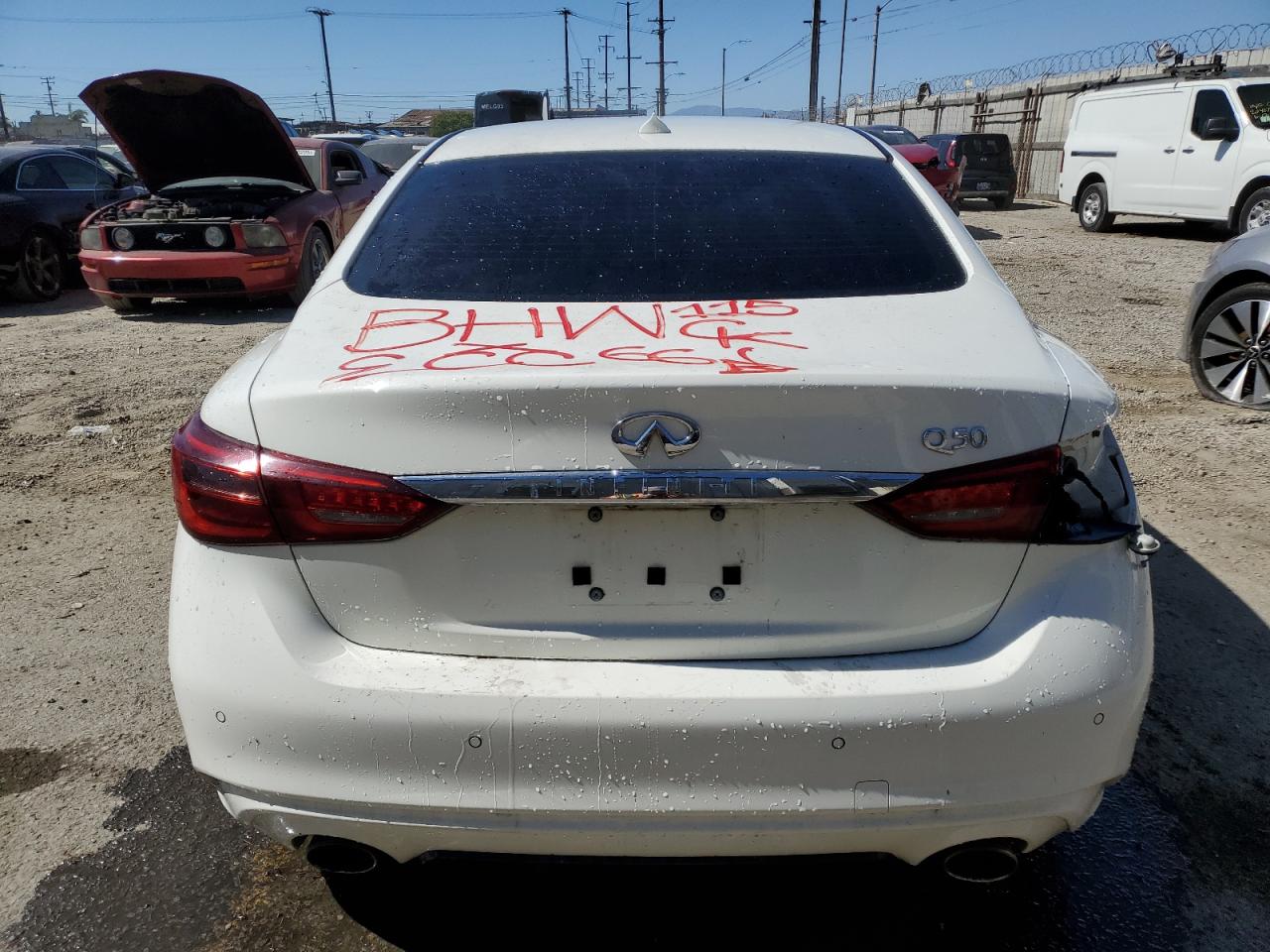 2021 Infiniti Q50 Luxe VIN: JN1EV7BP3MM705354 Lot: 62962575