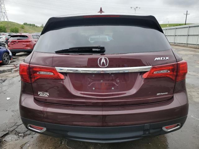  ACURA MDX 2016 Maroon