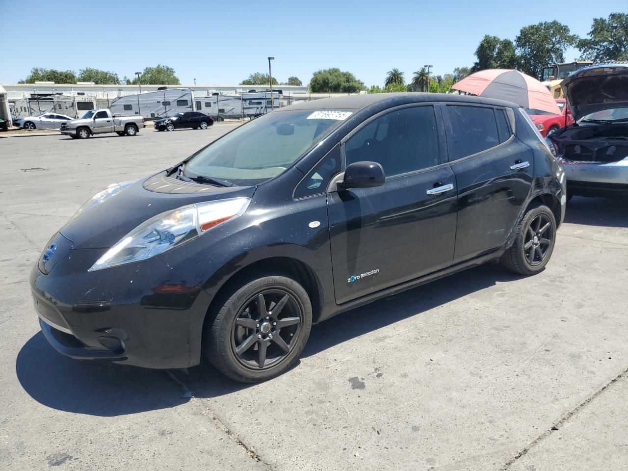 2012 Nissan Leaf Sv for Sale in Sacramento, CA - Side