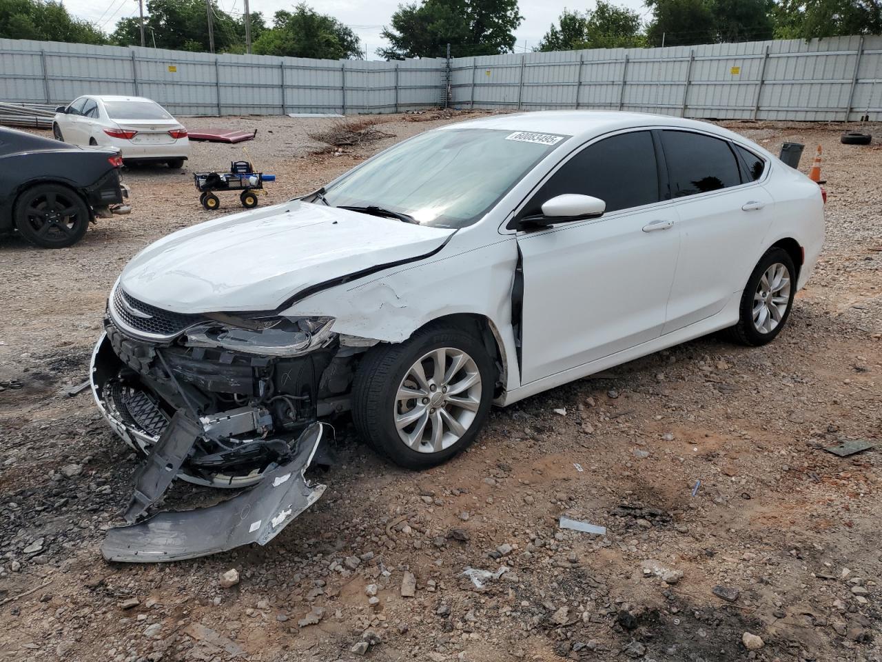 2015 Chrysler 200 C იყიდება Oklahoma City-ში, OK - Front End