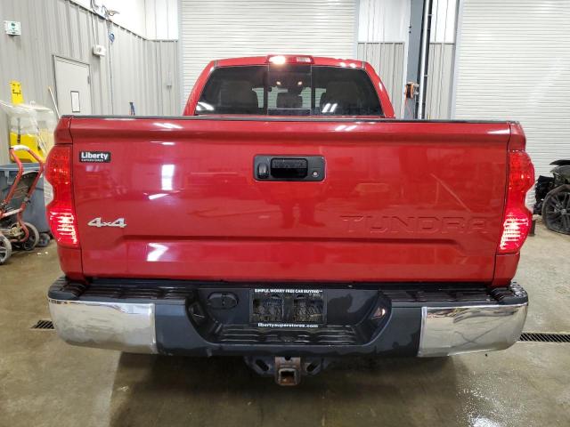  TOYOTA TUNDRA 2018 Czerwony