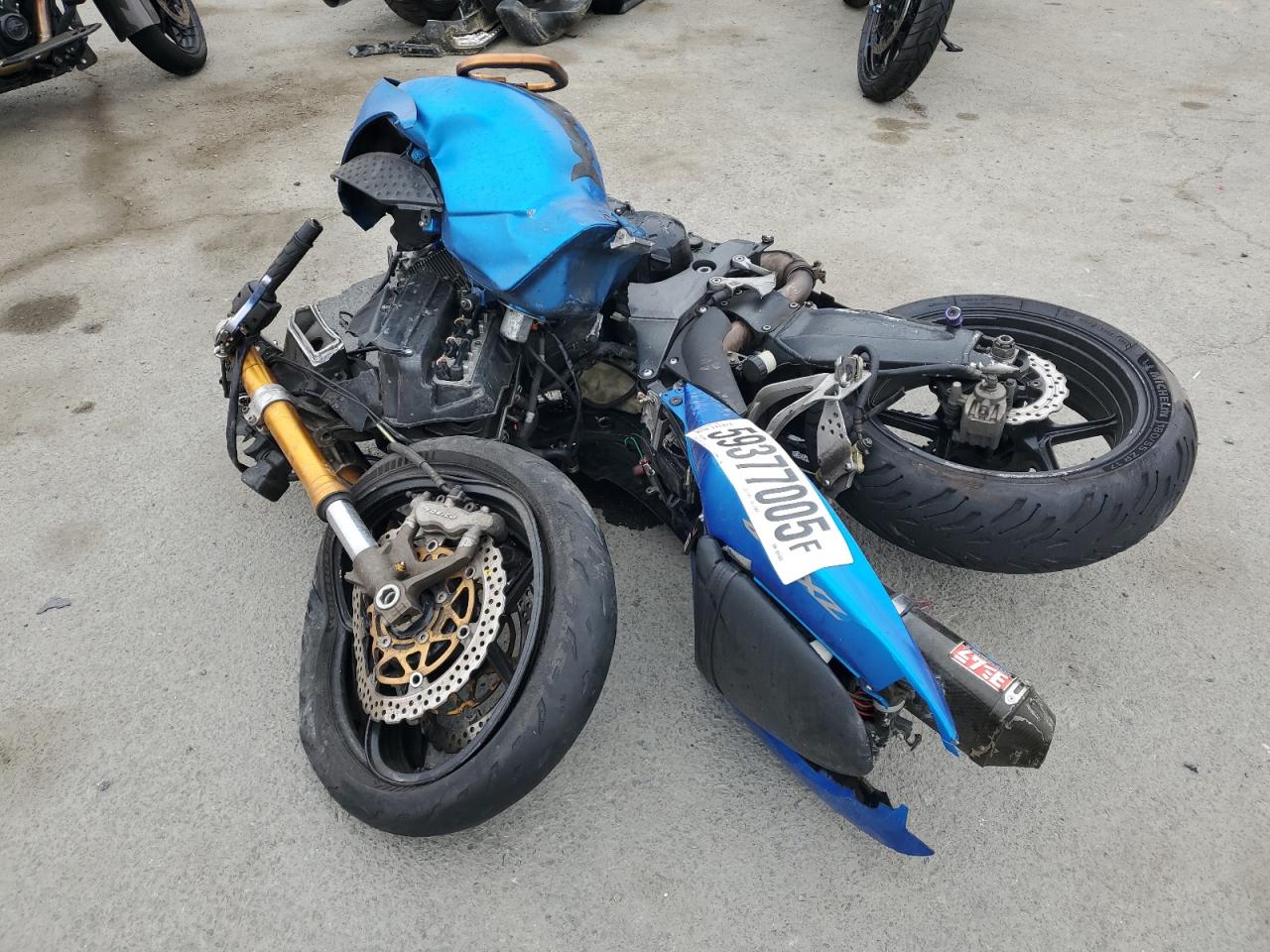 2006 Kawasaki Ninja ZX-6R at CA - San Diego: JKBZXJC156A