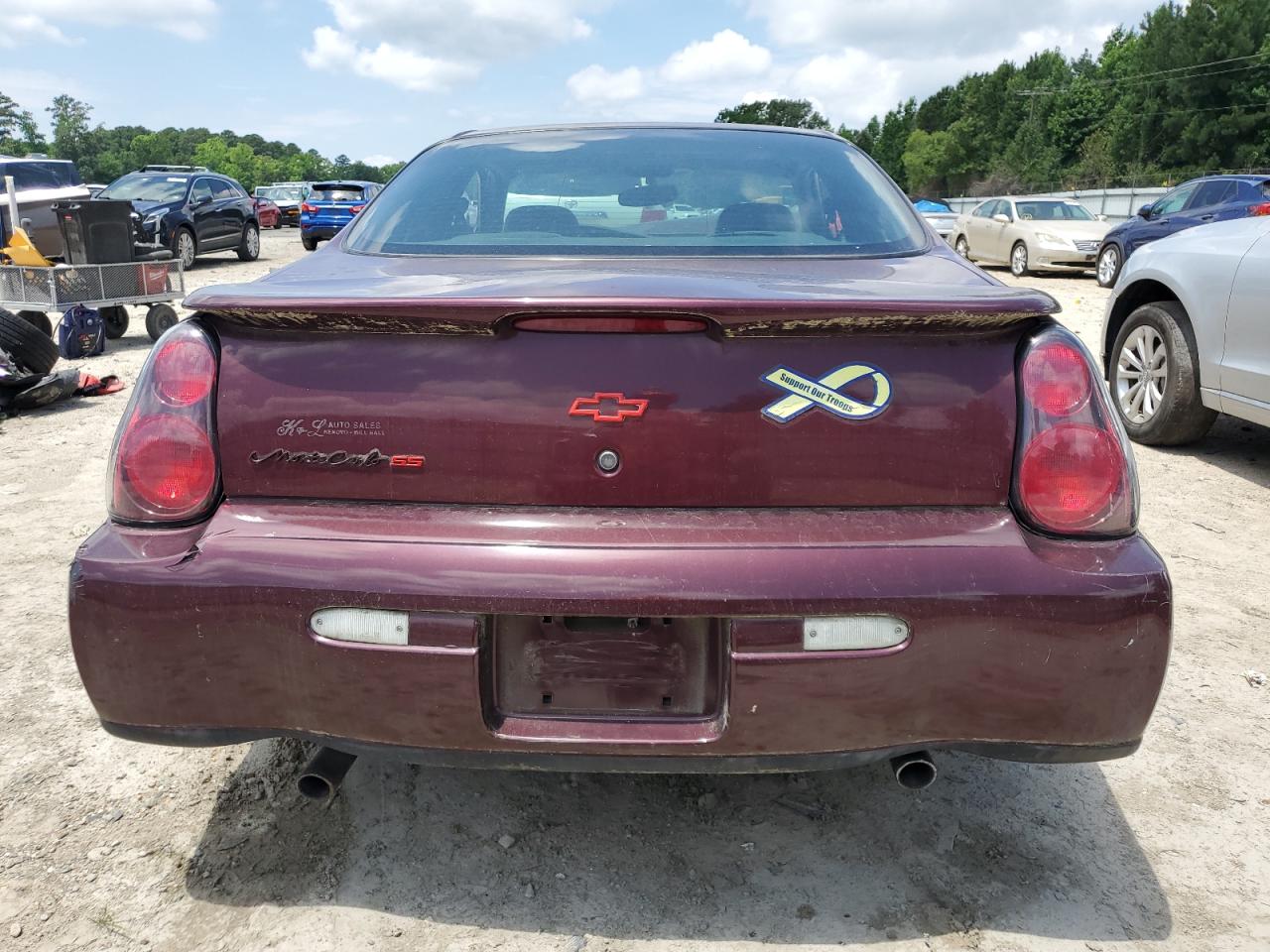 2003 Chevrolet Monte Carlo Ss VIN: 2G1WX15K039232171 Lot: 61044365