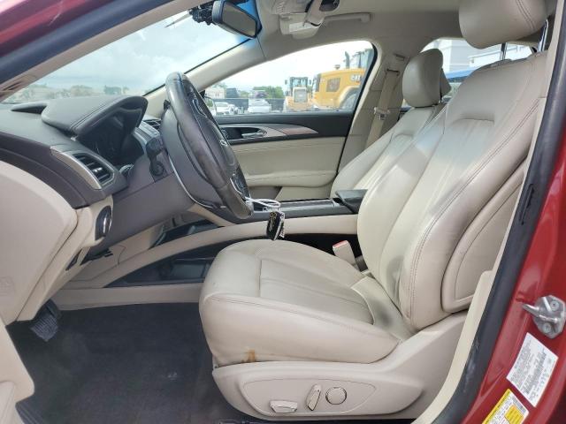  LINCOLN MKZ 2019 Czerwony
