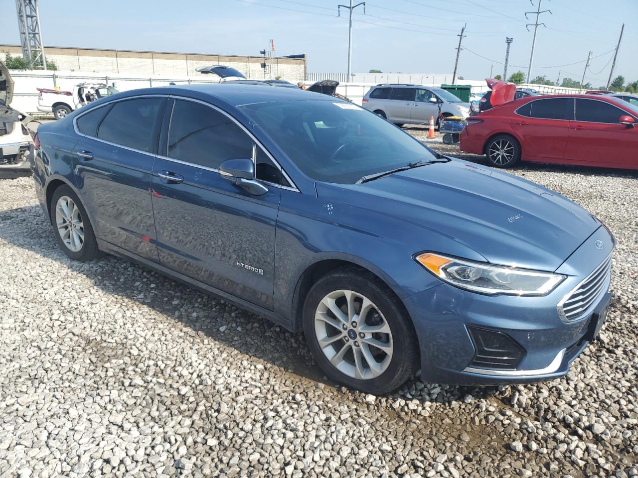 FORD FUSION 2019 VIN 3FA6P0MU4KR138281 zdjęcie 4