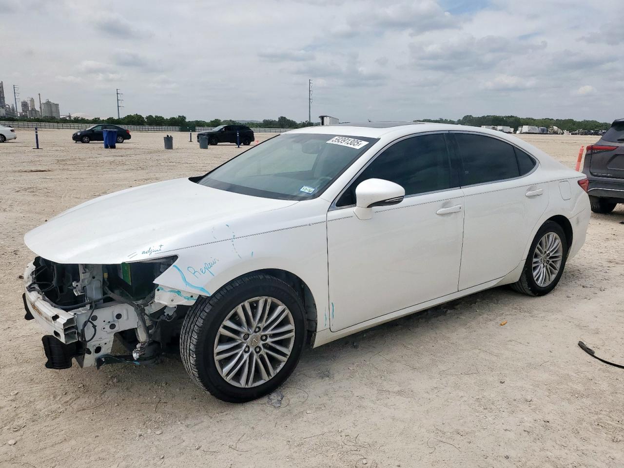 2013 Lexus Es 350 იყიდება New Braunfels-ში, TX - Front End