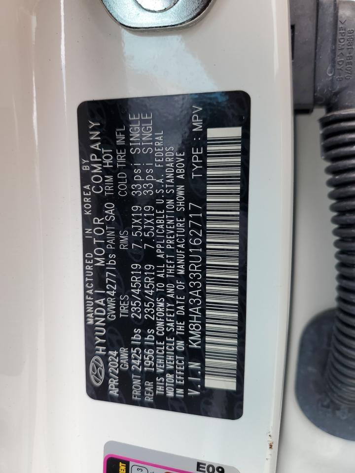2024 Hyundai Kona N Line VIN: KM8HA3A33RU162717 Lot: 62511285