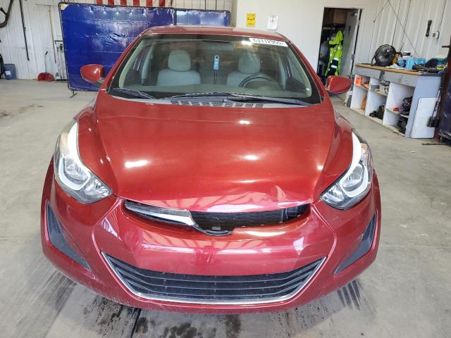  HYUNDAI ELANTRA 2016 Burgundy
