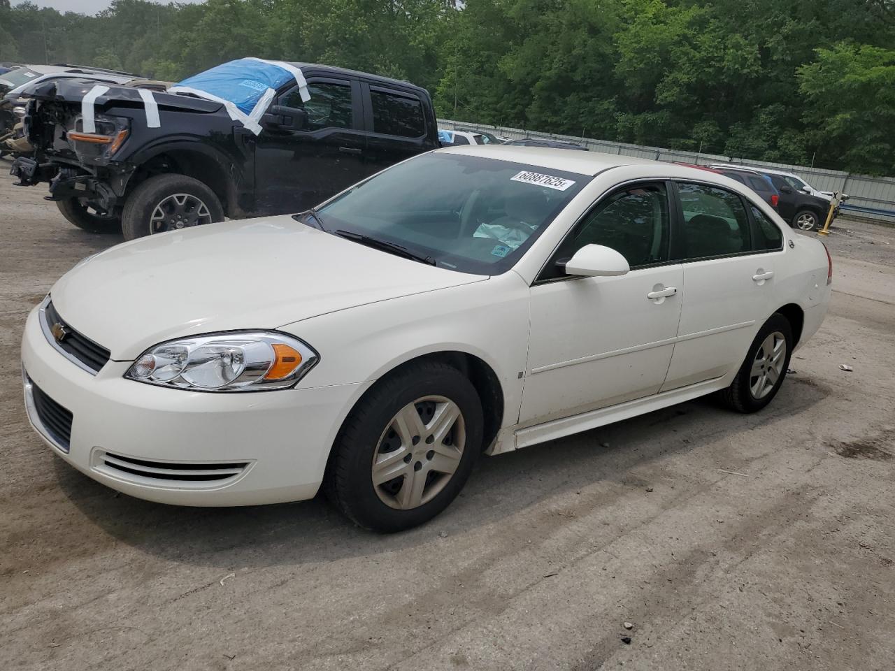 2009 Chevrolet Impala Ls للبيع في Ellwood City، PA - Mechanical